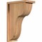 Ekena Millwork Carmel Smooth Corbel w/Backplate, Western Red Cedar, 7 1/2"W x 14"D x 22"H COR08X14X22CAR01SWR - alternate 1